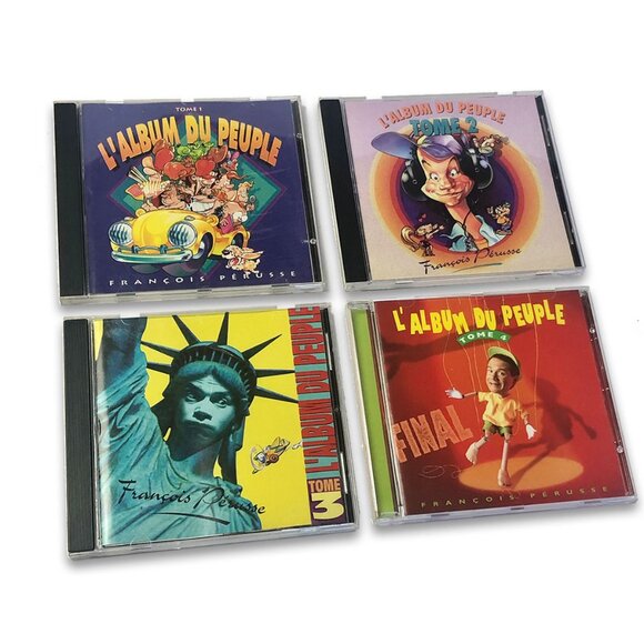 Francois Perusse Other - Album du Peuple - François Pérusse, Tome 1,2,3,4